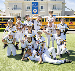 Middle School JV Baseball Team Photo