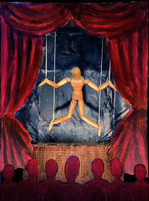 For his AP Art “sustained investigation, Josh channeled his personal experience of the pandemic and junior year onto the canvas.